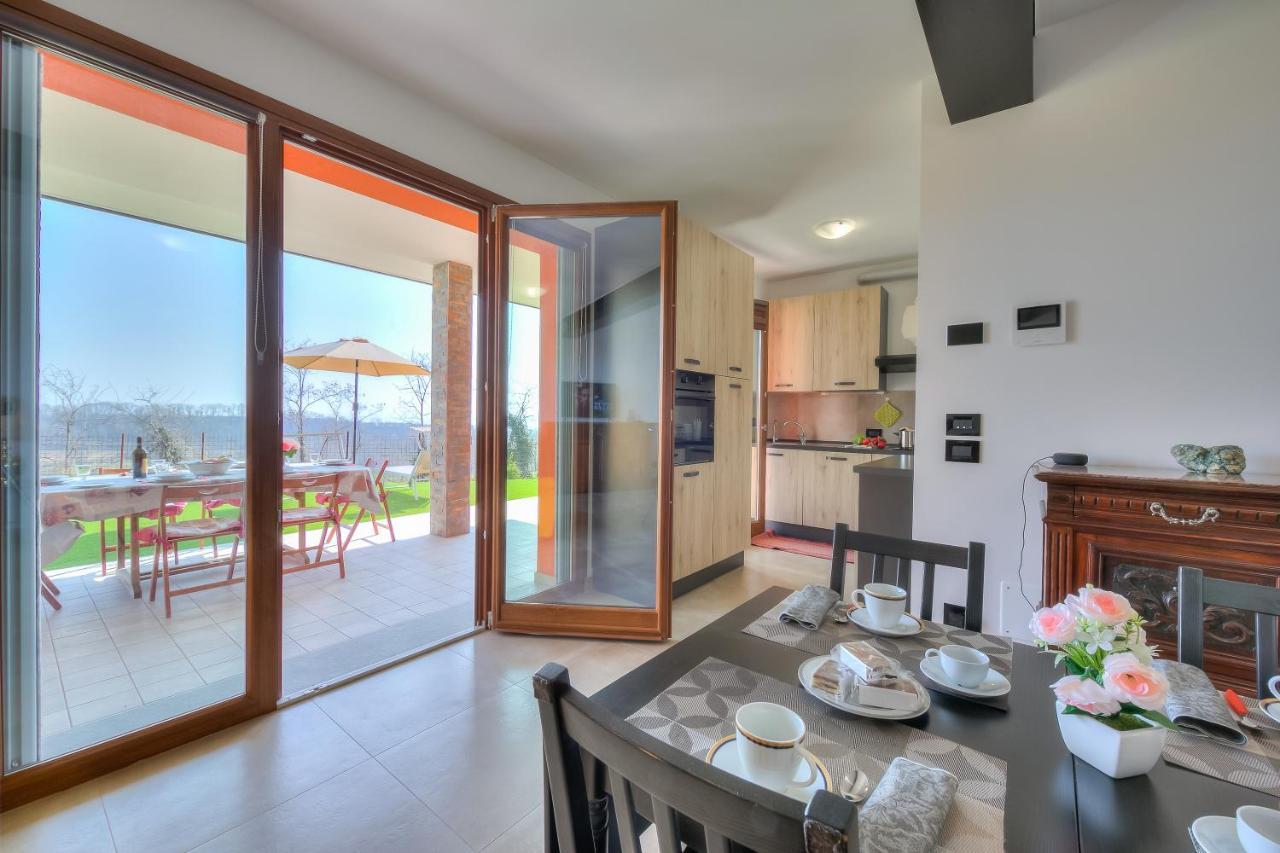 Villa Teresa Apt Lake Garda View - Happy Rentals Сояно дел Лаго Екстериор снимка